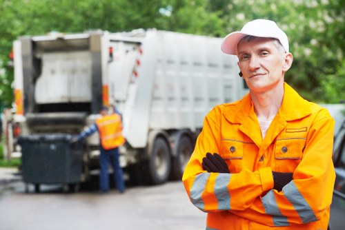 Electronic equipment being organized for disposal