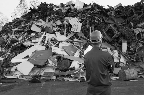 Safety protocols during waste removal